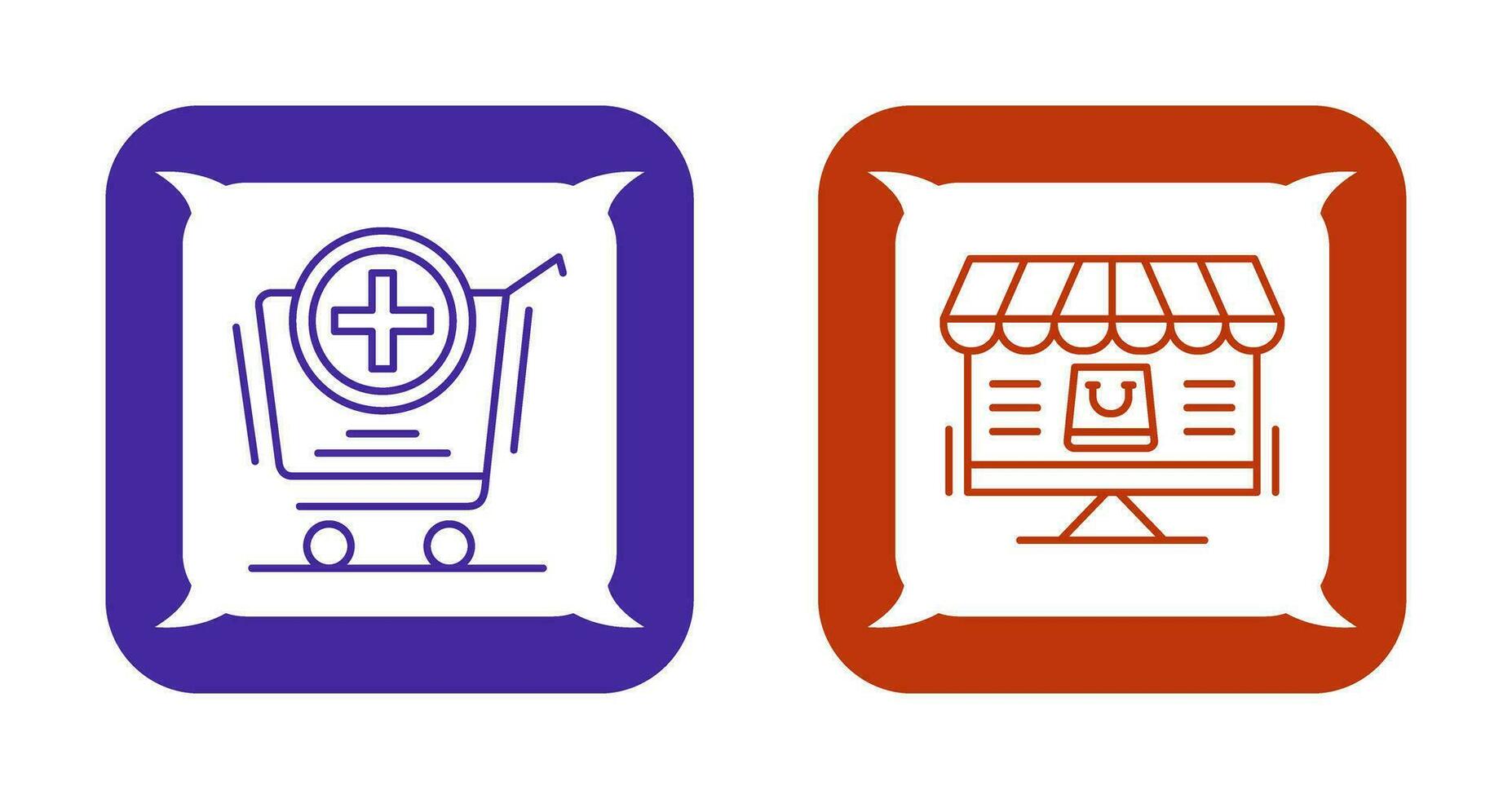 Add to Cart and Online Shopping Icon vector
