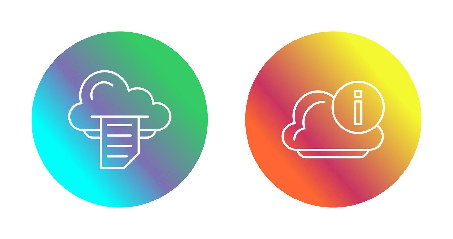 File and Information Icon vector