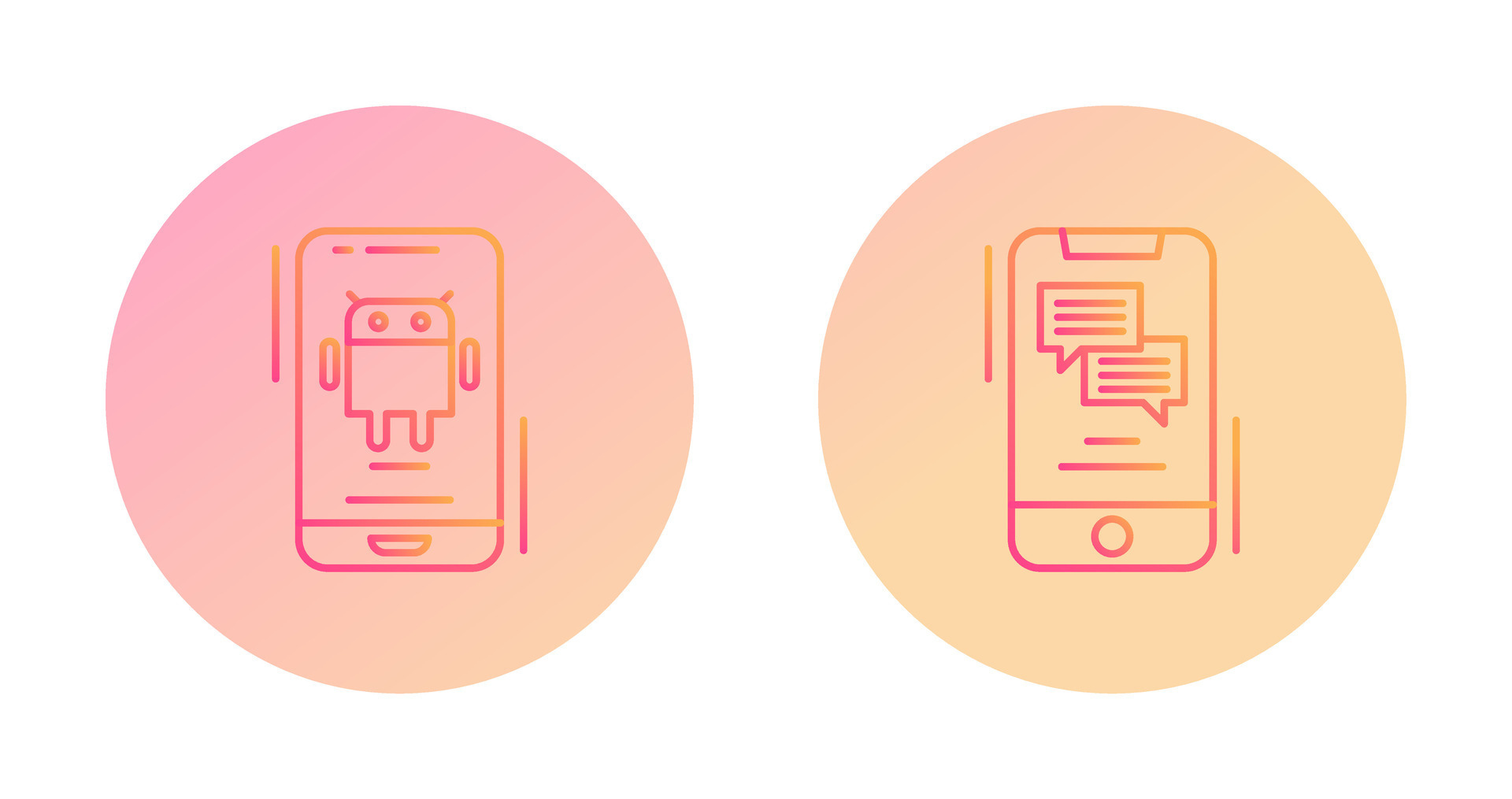 Android and Text Icon 32760517 Vector Art at Vecteezy