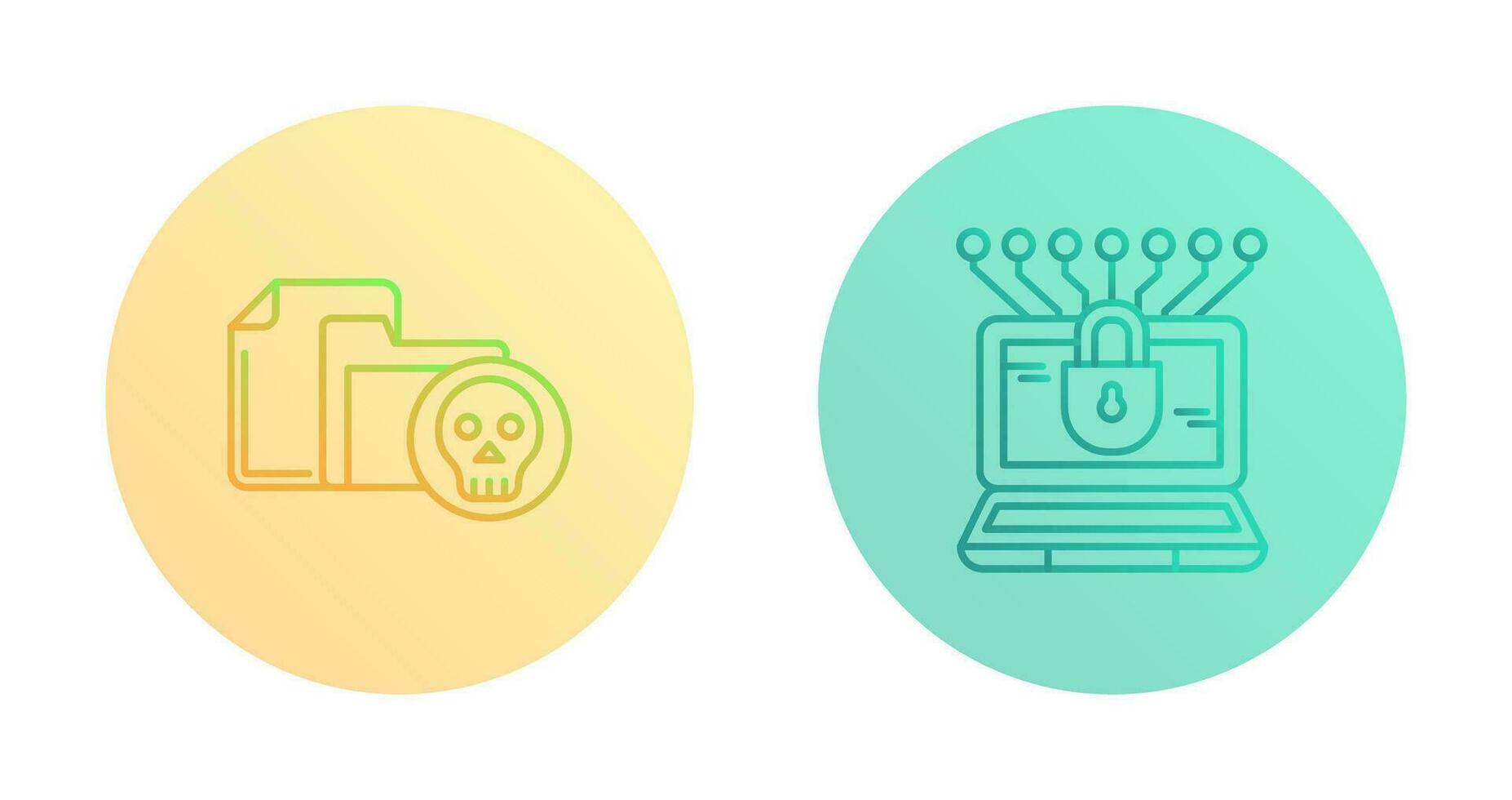 Infected File and Money Hacking Icon vector