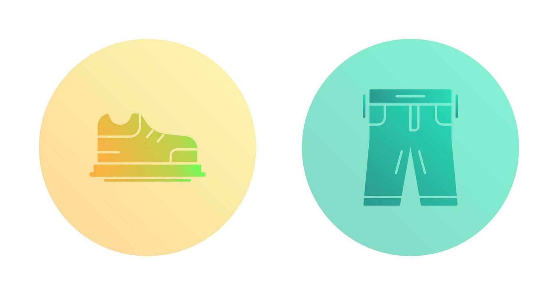 Shoes and Pants Icon vector