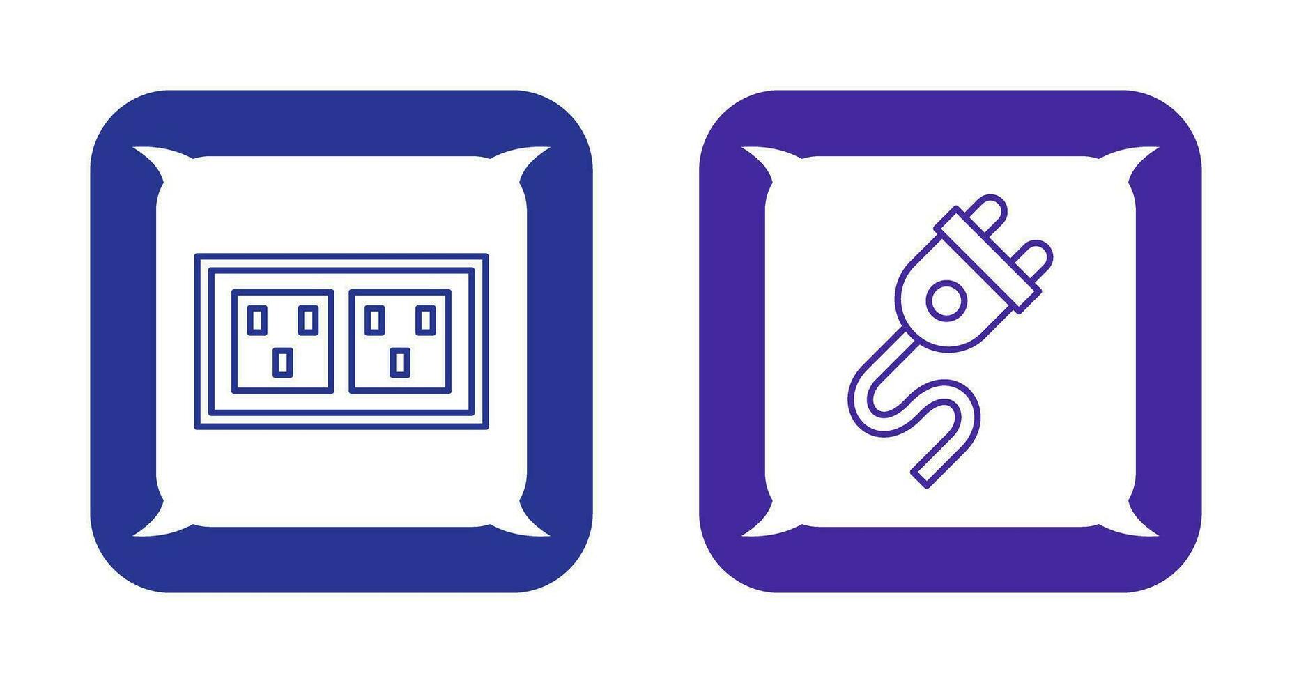 Socket and Plug Icon vector