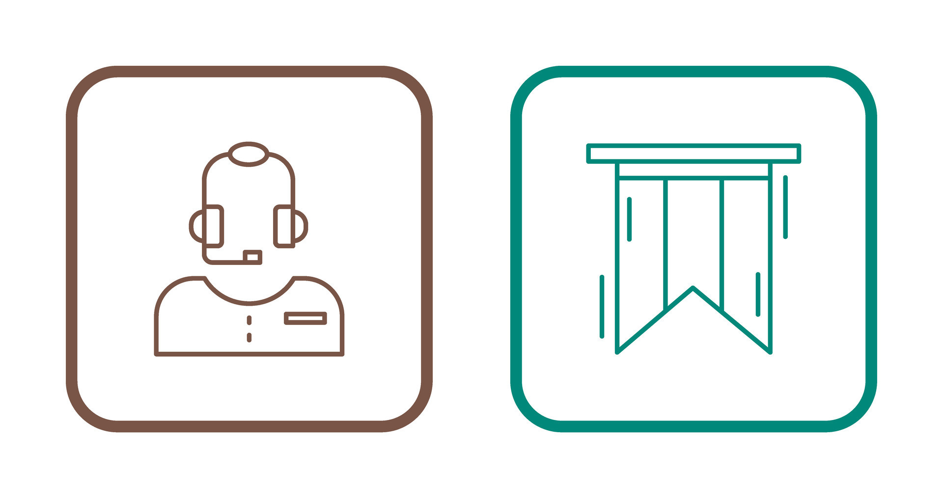 Customer Service and Bookmark Icon 32761210 Vector Art at Vecteezy