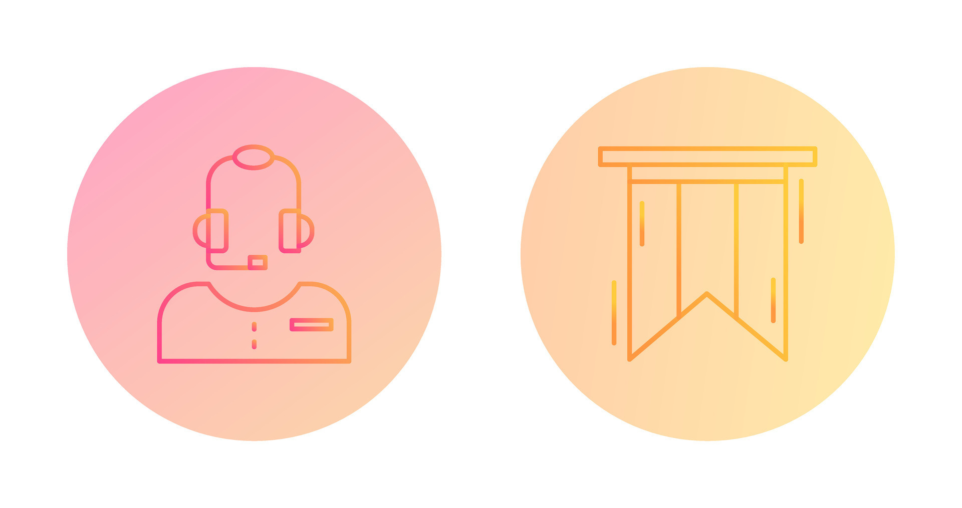 Customer Service and Bookmark Icon 32761223 Vector Art at Vecteezy