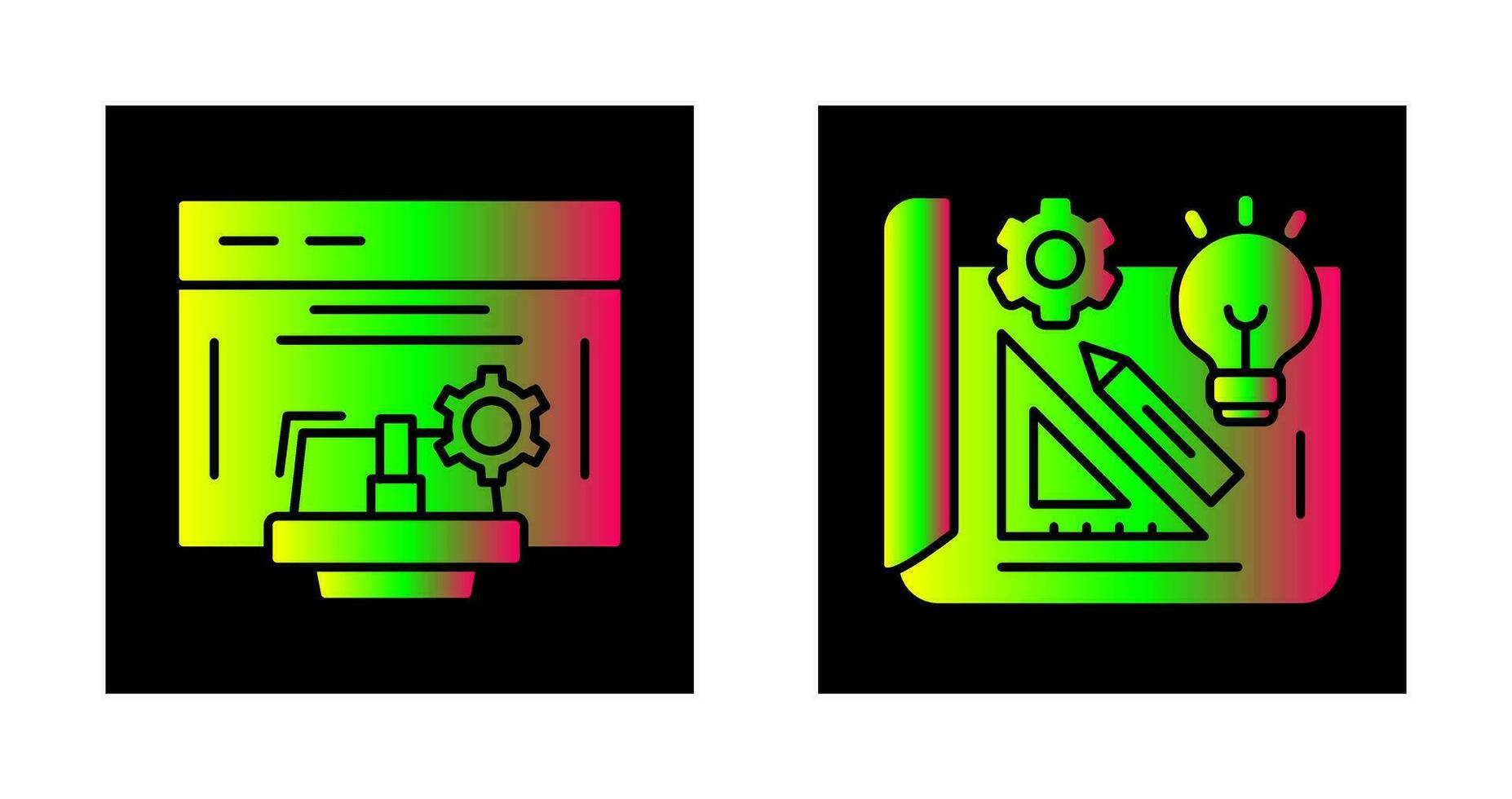Expense and Develoment Icon vector