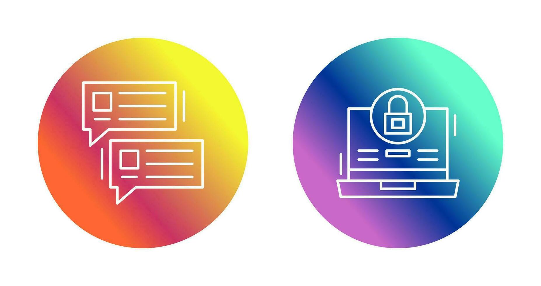 Lock and Project Consulting Icon vector