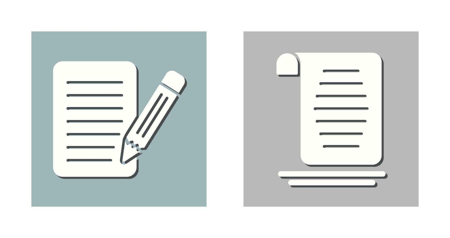 checklist and document  Icon vector