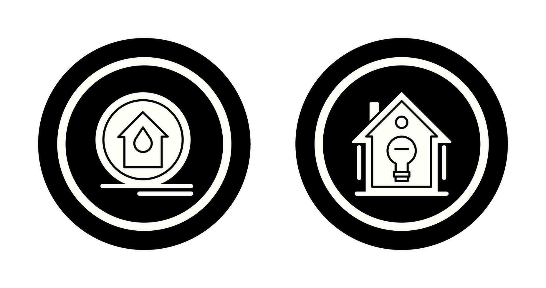 Fire Alarm and Home Automation Icon vector