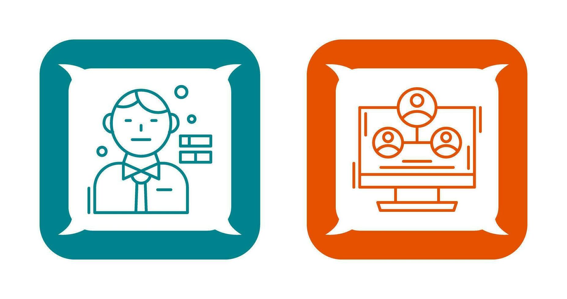 Skills and Hierarchy Structure Icon vector