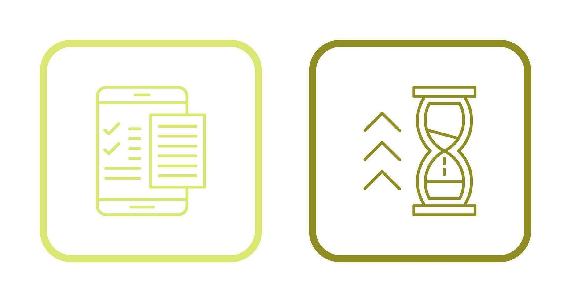 Check List and Quick Response Icon vector