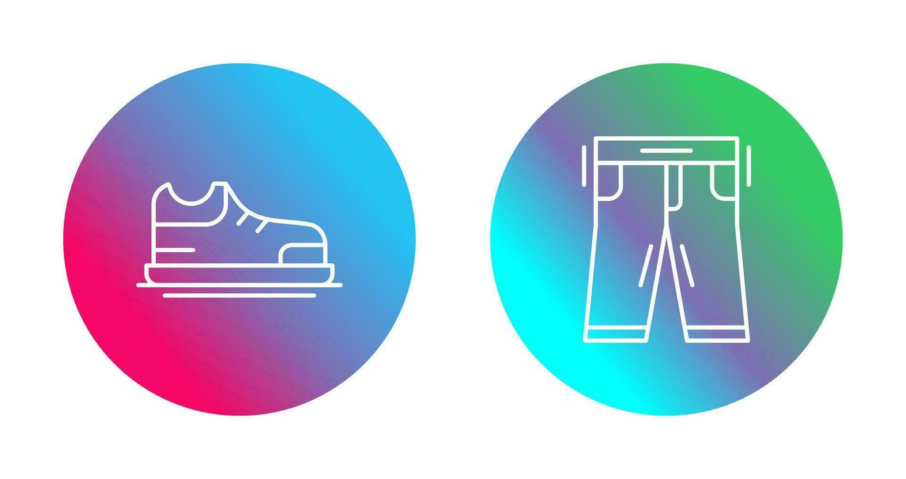 Shoes and Pants Icon vector