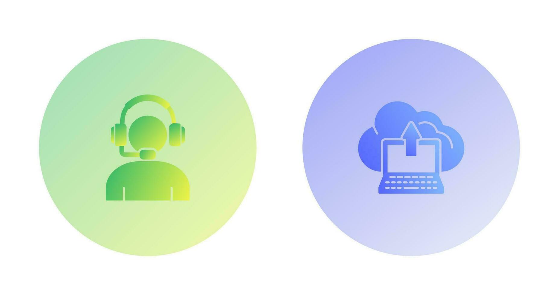 Helpline and backup Icon vector