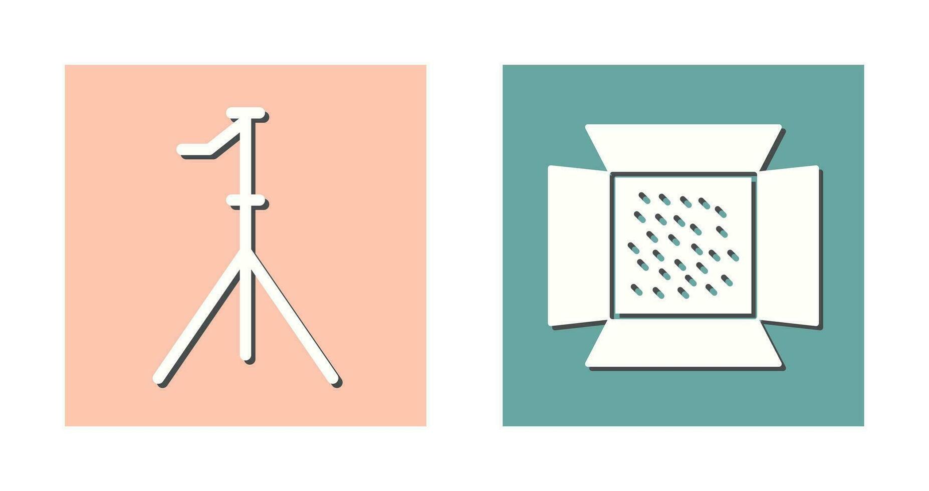 stand and light Icon vector