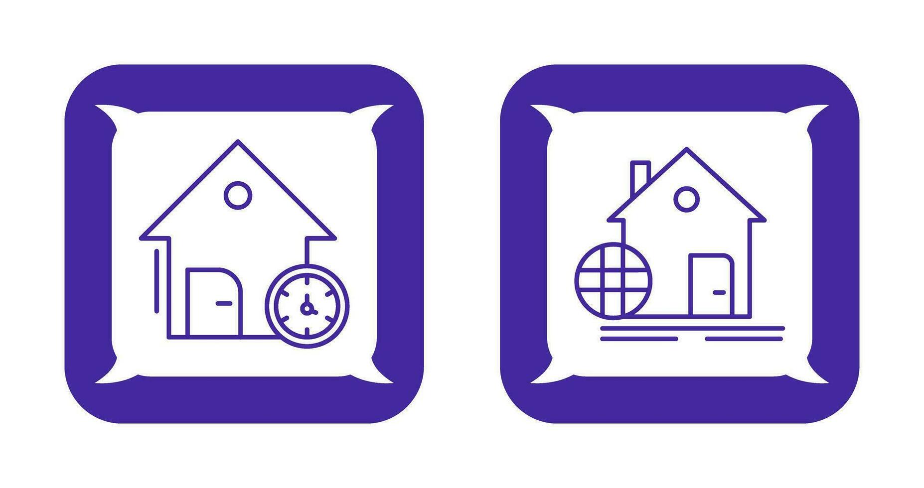 Time and Web Development Icon vector
