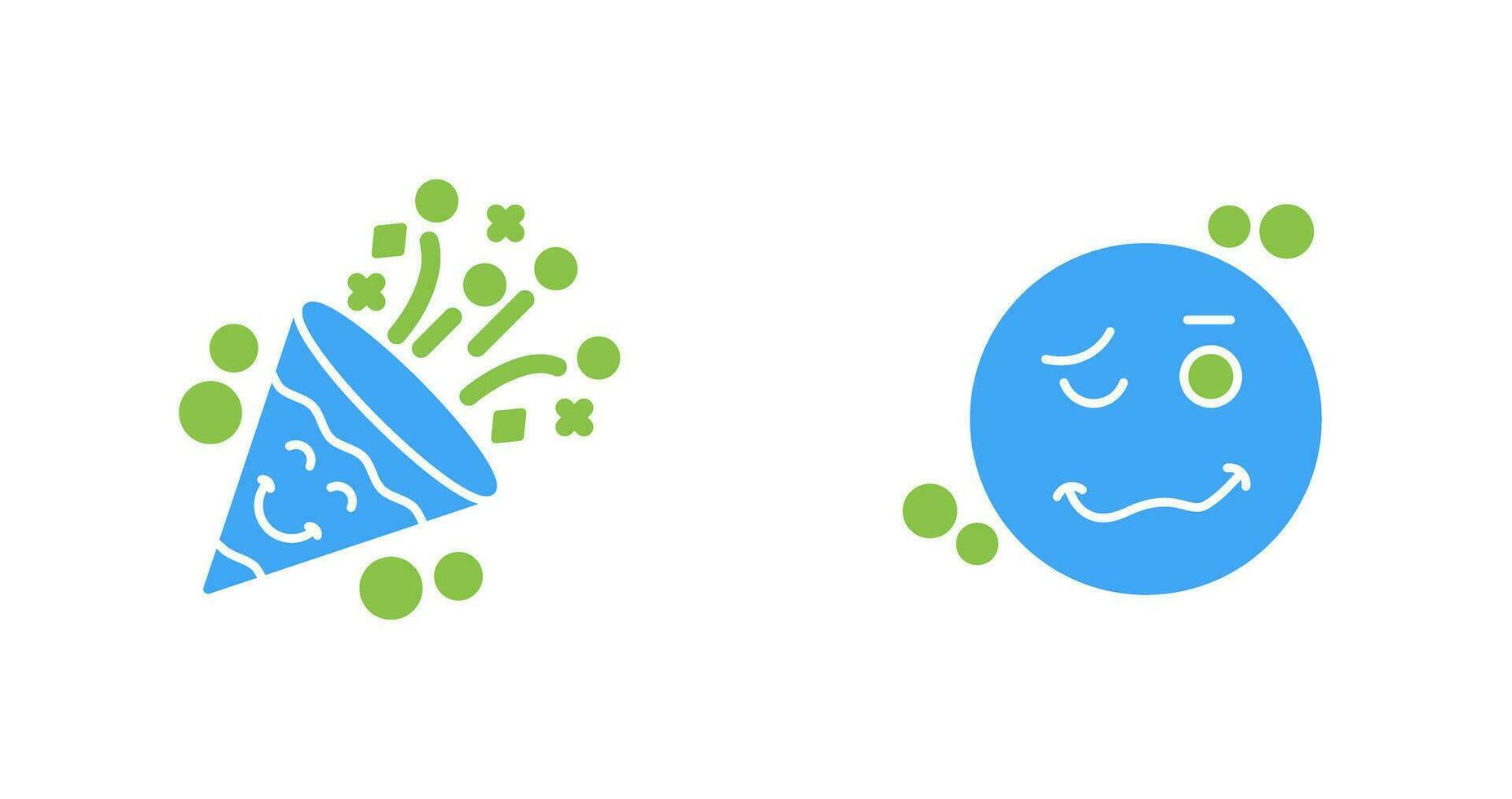 Drunk and Poppers Icon vector