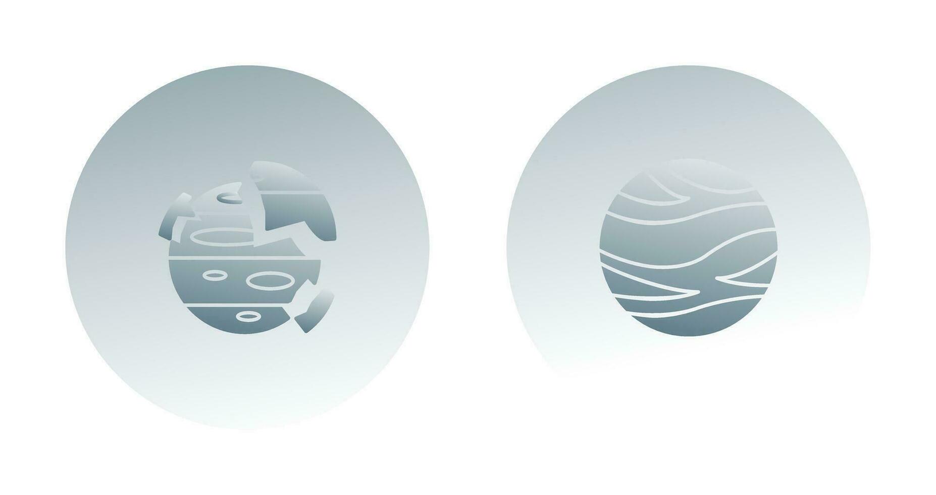 venus and destroyed Icon vector