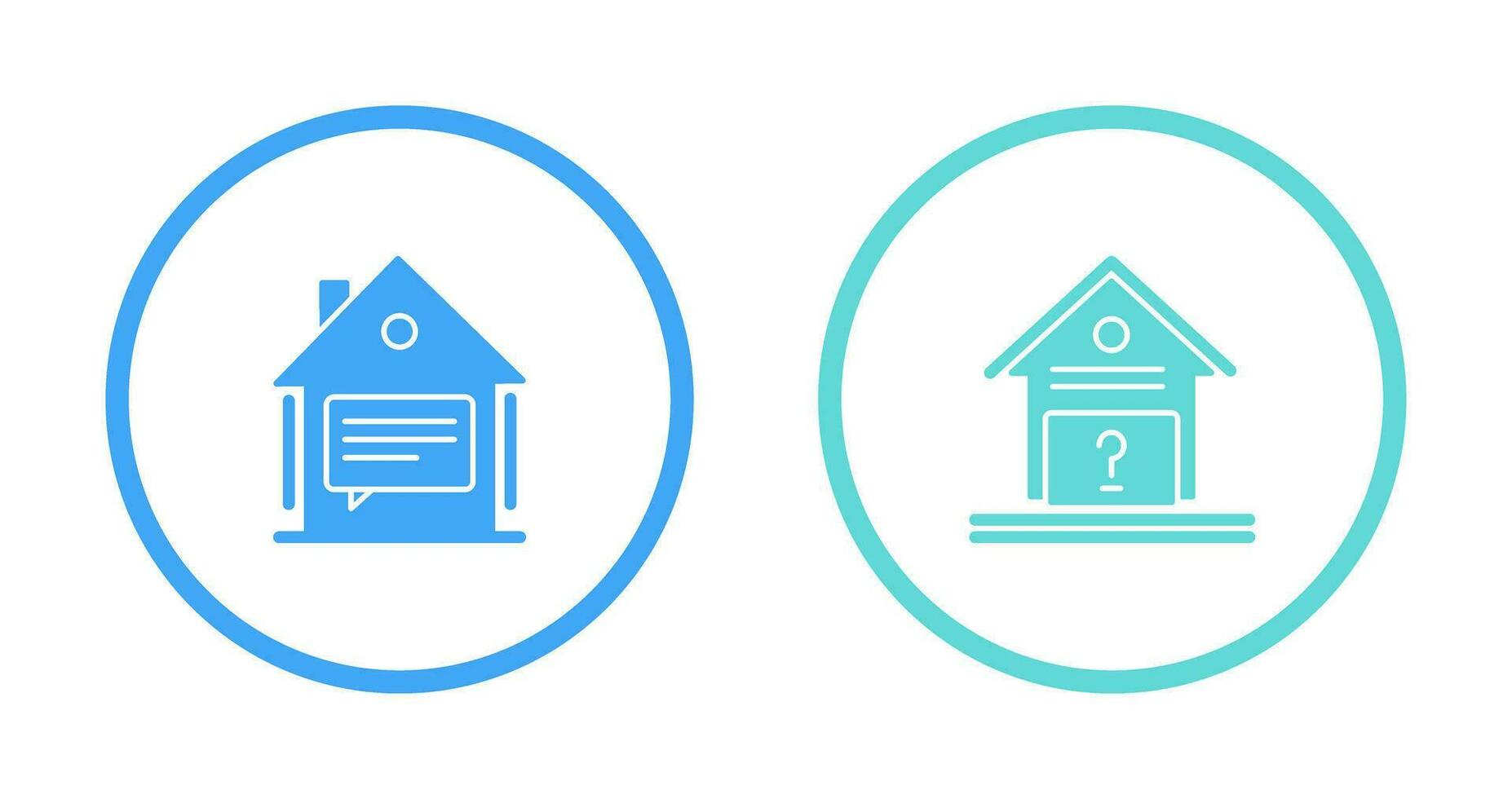 Message and Unknown Icon vector