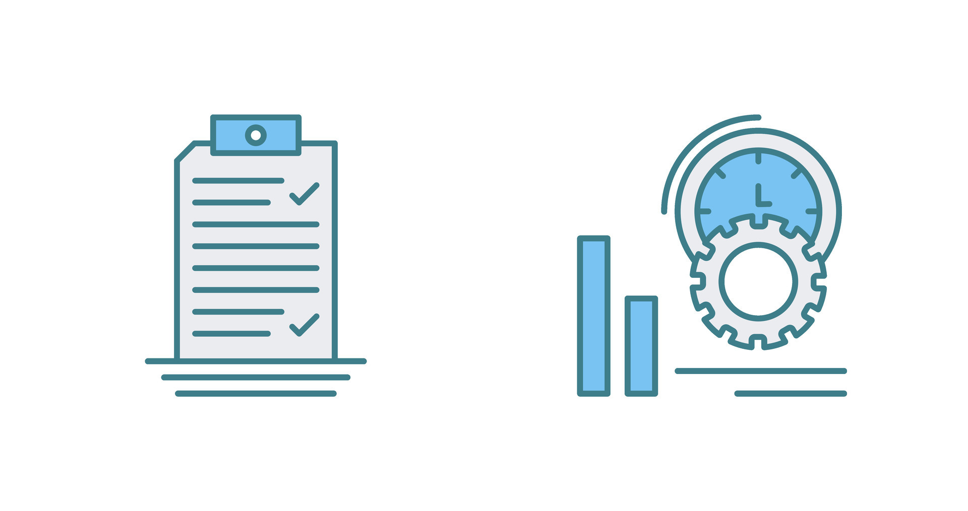 Check list and performance icon 32764951 vector art at vecteezy
