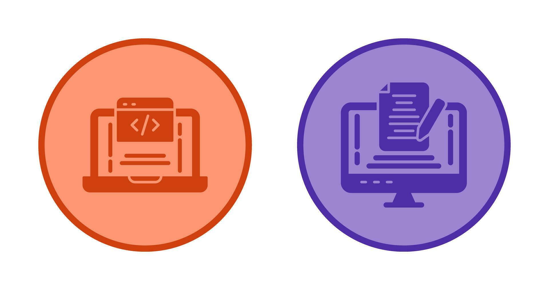 Coding and Note Icon 32764961 Vector Art at Vecteezy