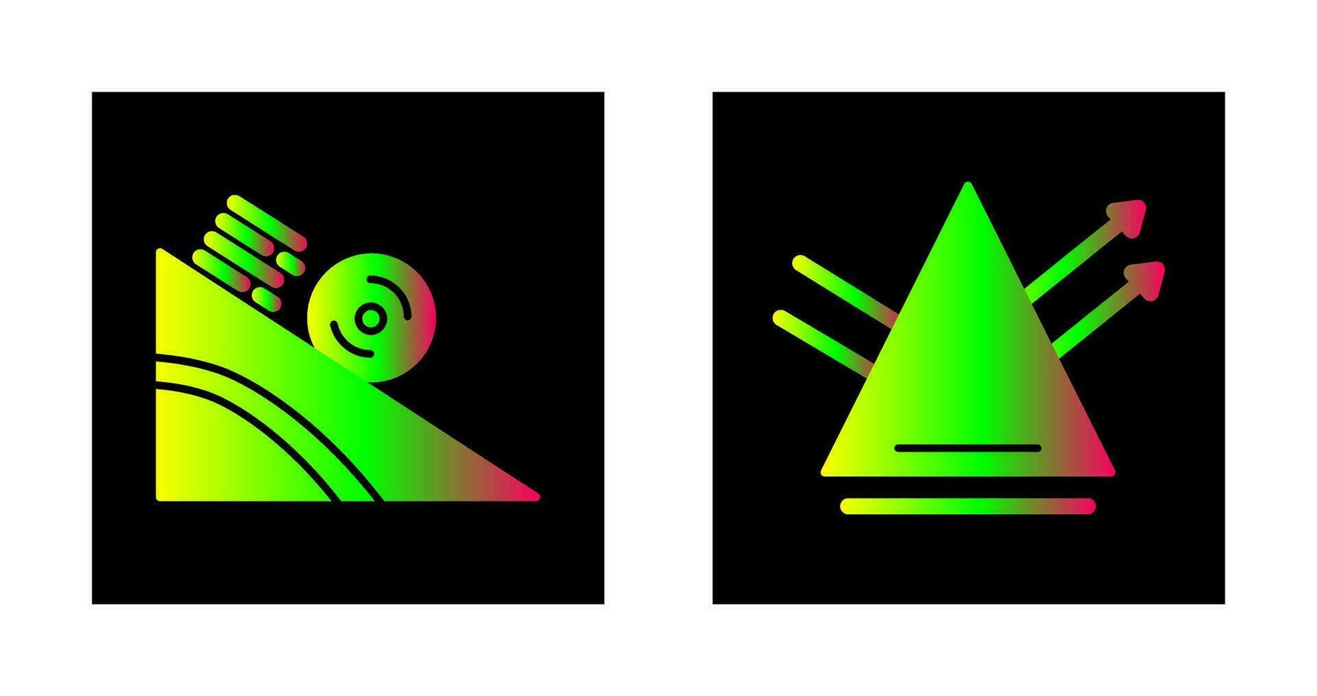 Rolling and Reflection Icon vector