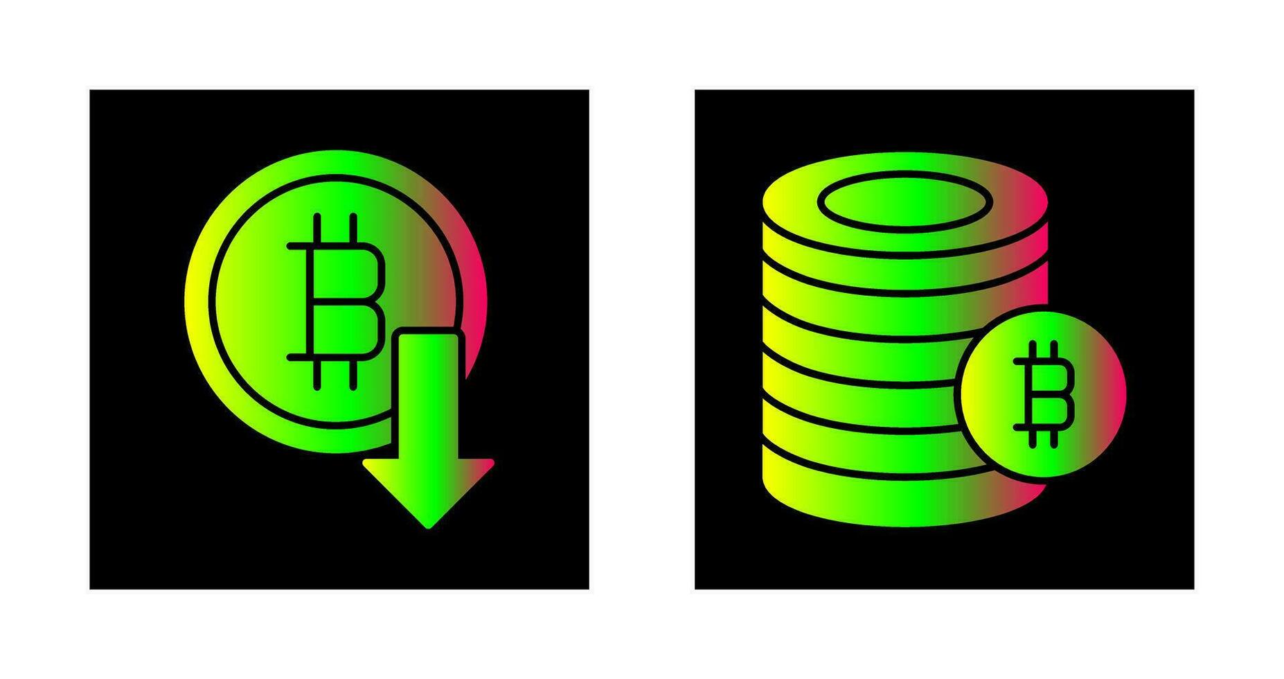 Lose and Coins Icon vector