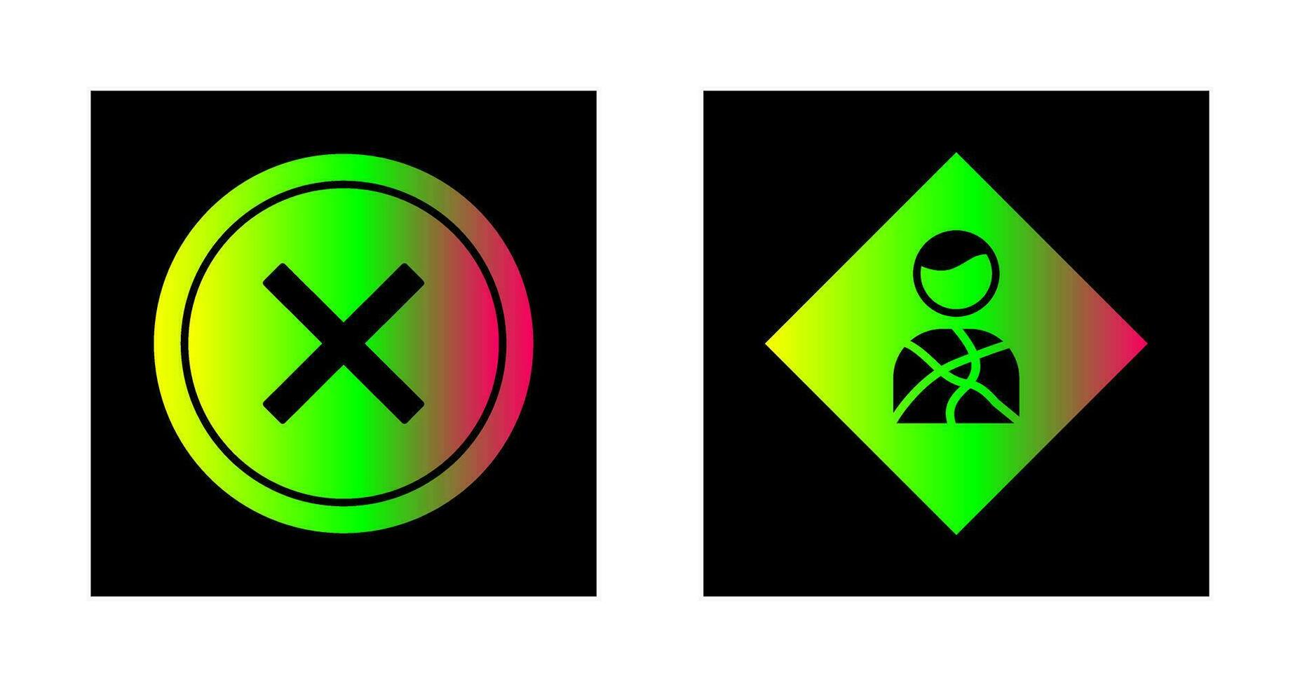 Do Not Cross And Health hazard  Icon vector