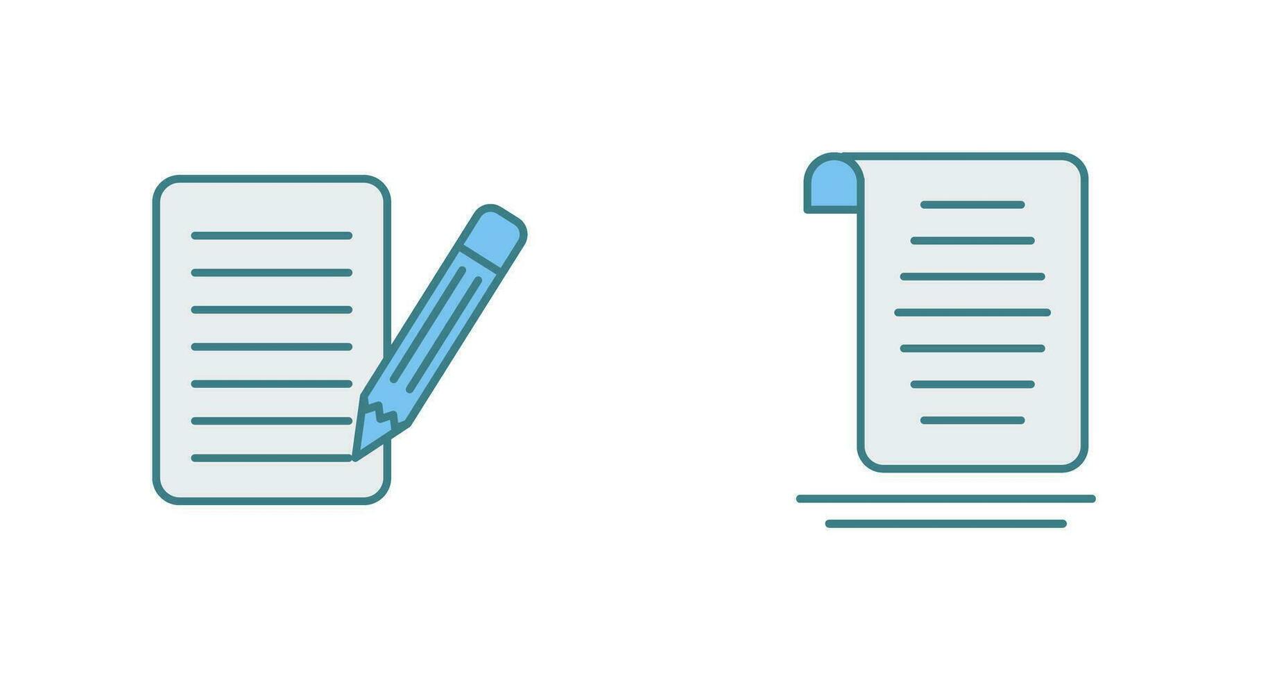 checklist and document  Icon vector