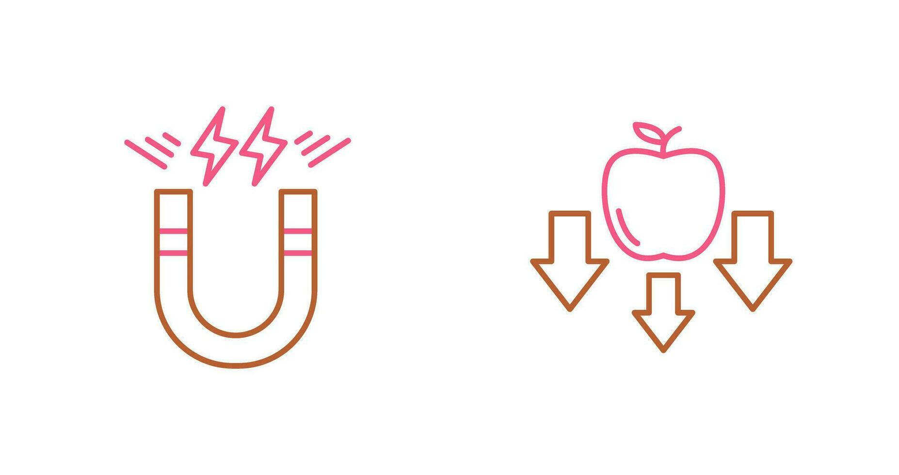 Energy and Gravity Icon vector