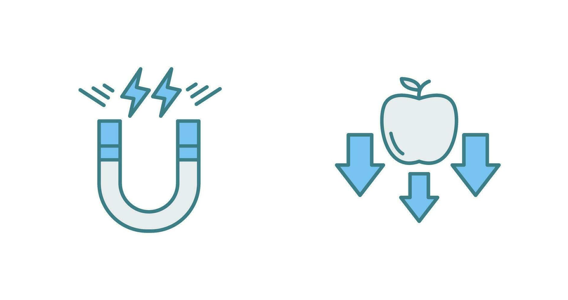 Energy and Gravity Icon vector