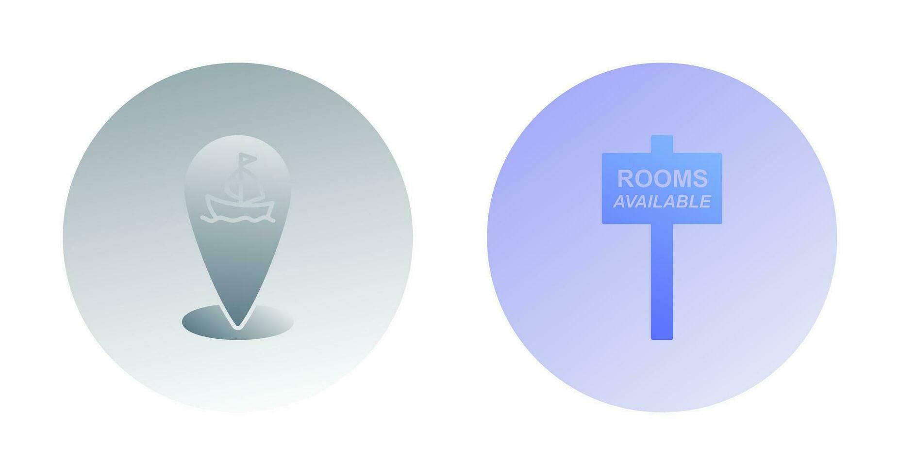shipping location and room Icon vector
