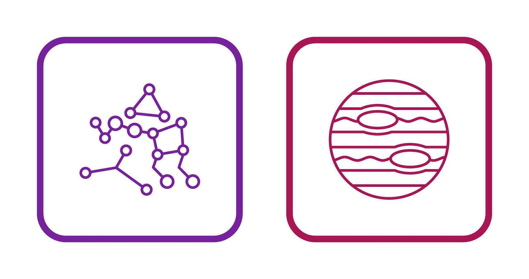 ursa major and neptune Icon vector