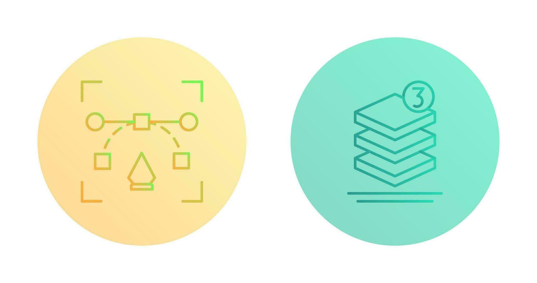 vector and layer Icon