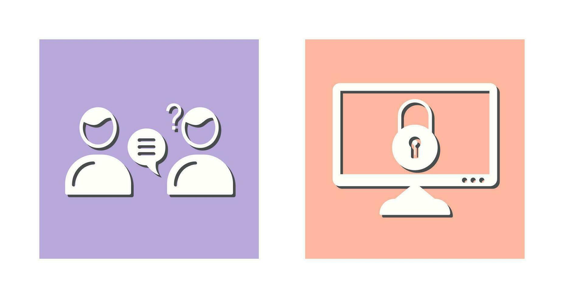 Consulting Services and Confidentiality  Icon vector