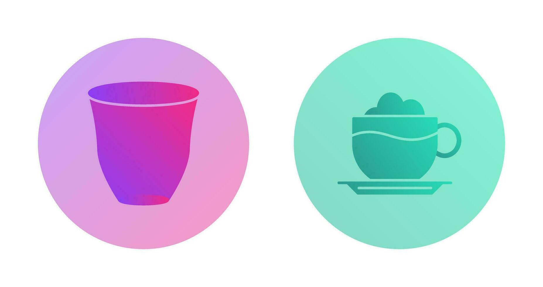 espresso And Mocha Icon vector