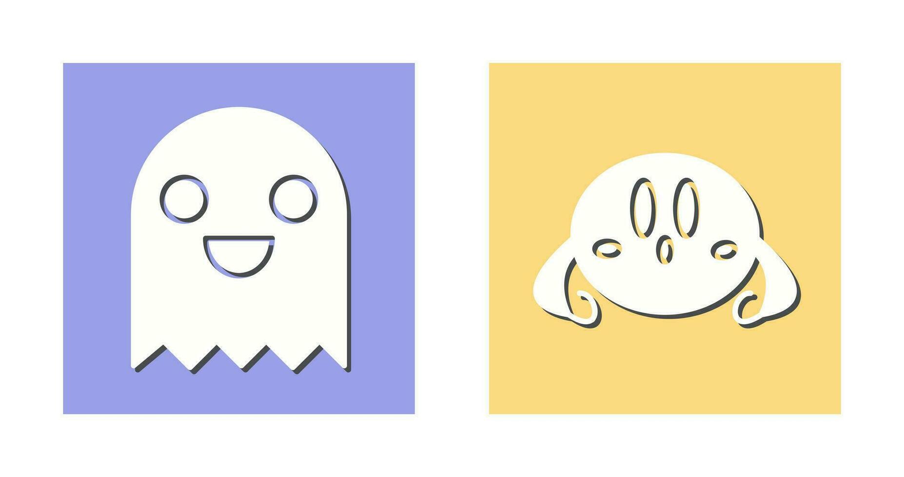 Game Character and VGame Charcter Icon vector