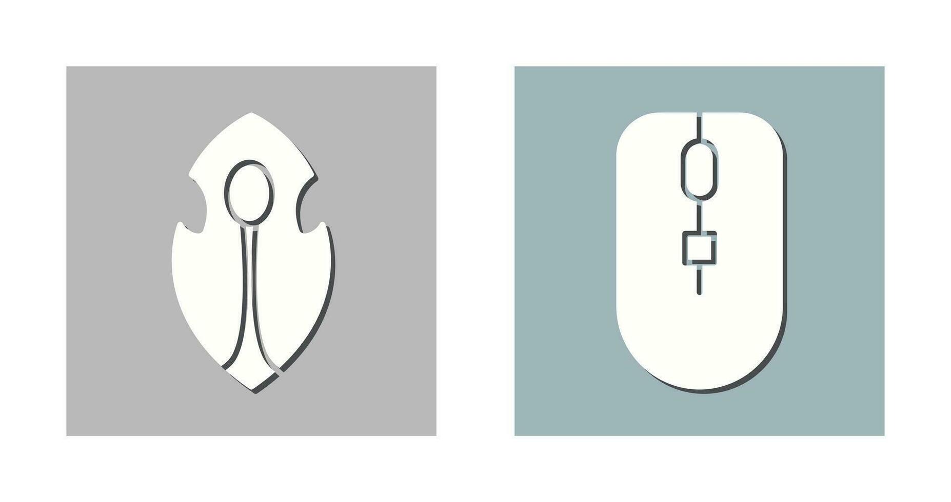 juego personaje y ratón icono vector