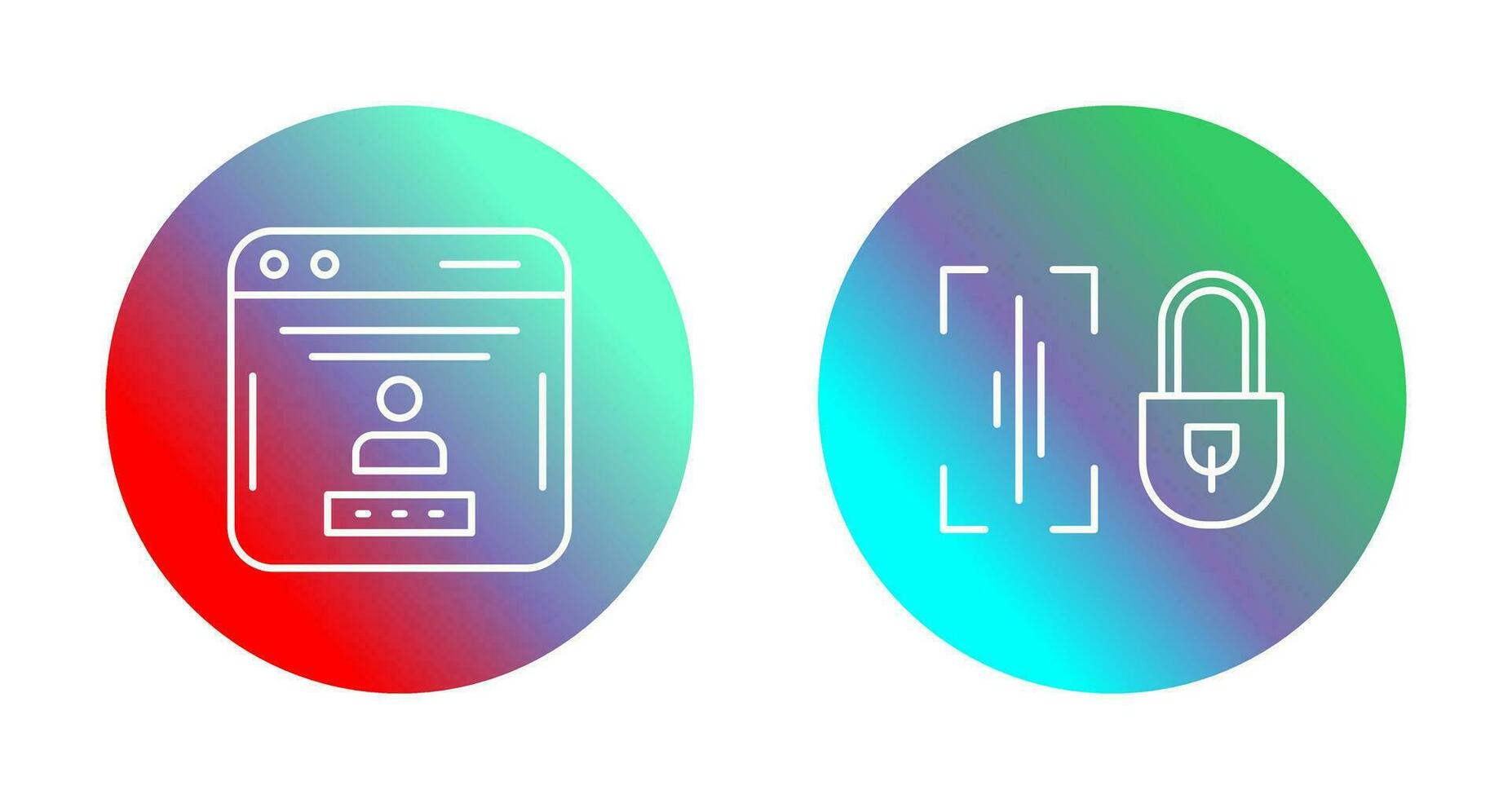 Voice Lock and Password Icon vector