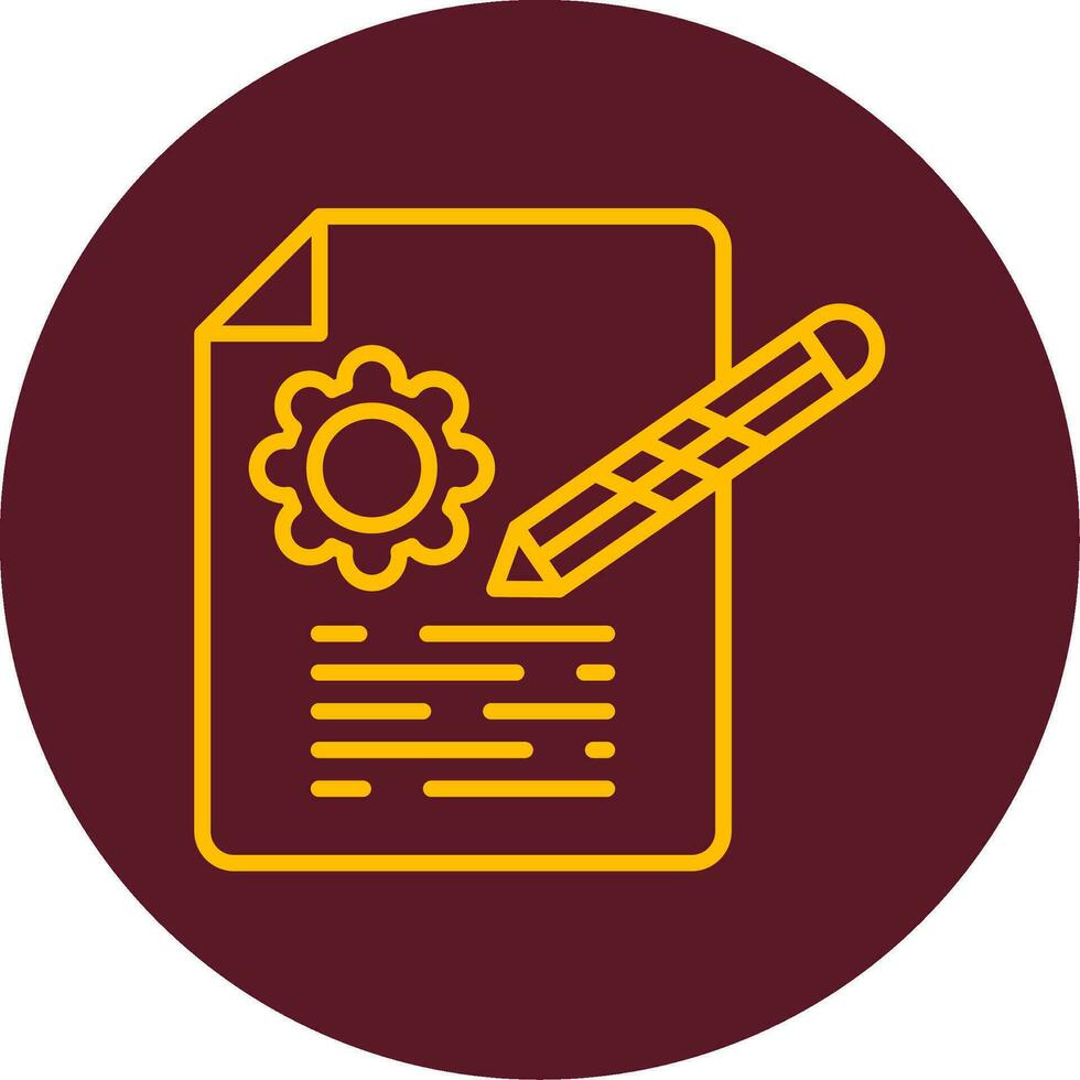 Contract Vector Icon