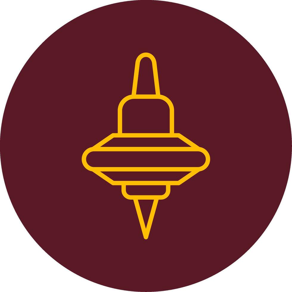 Spinning Top Vector Icon