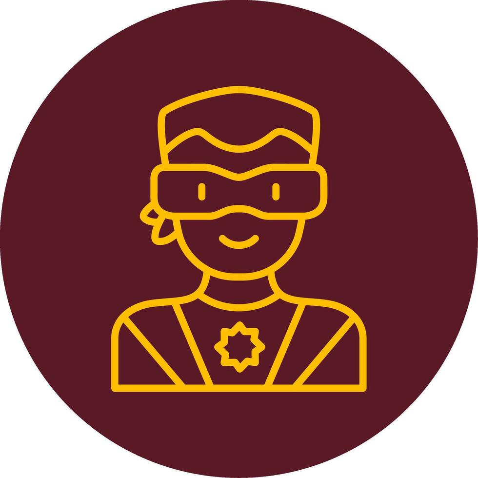 Superhero Vector Icon