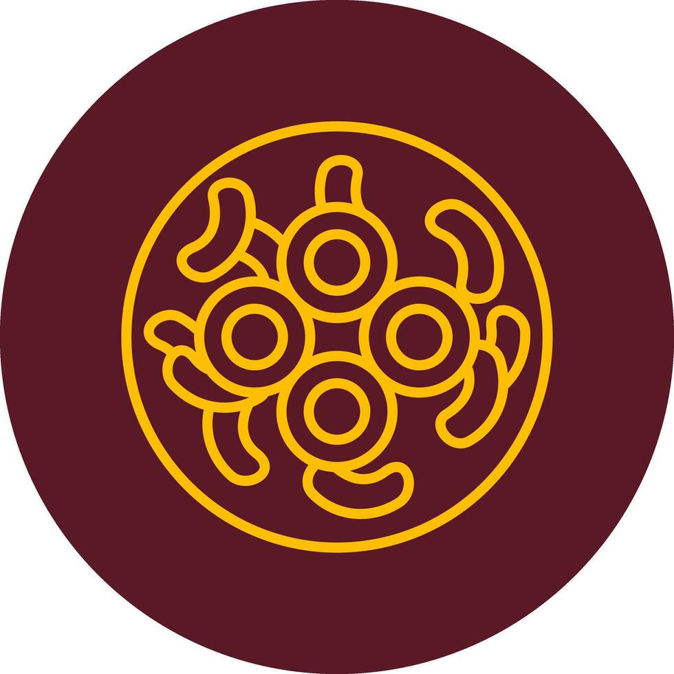 Gloeocapsa Cyanobacteria Vector Icon