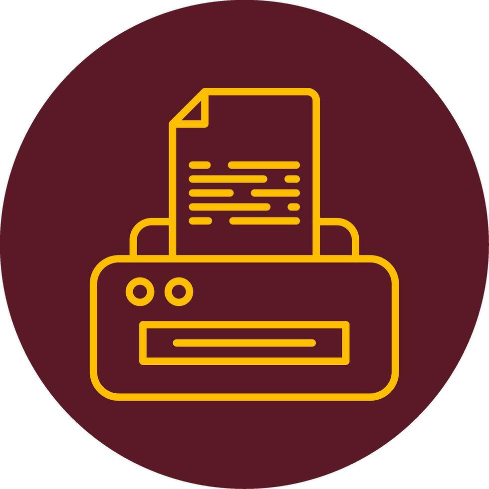 Printer Vector Icon