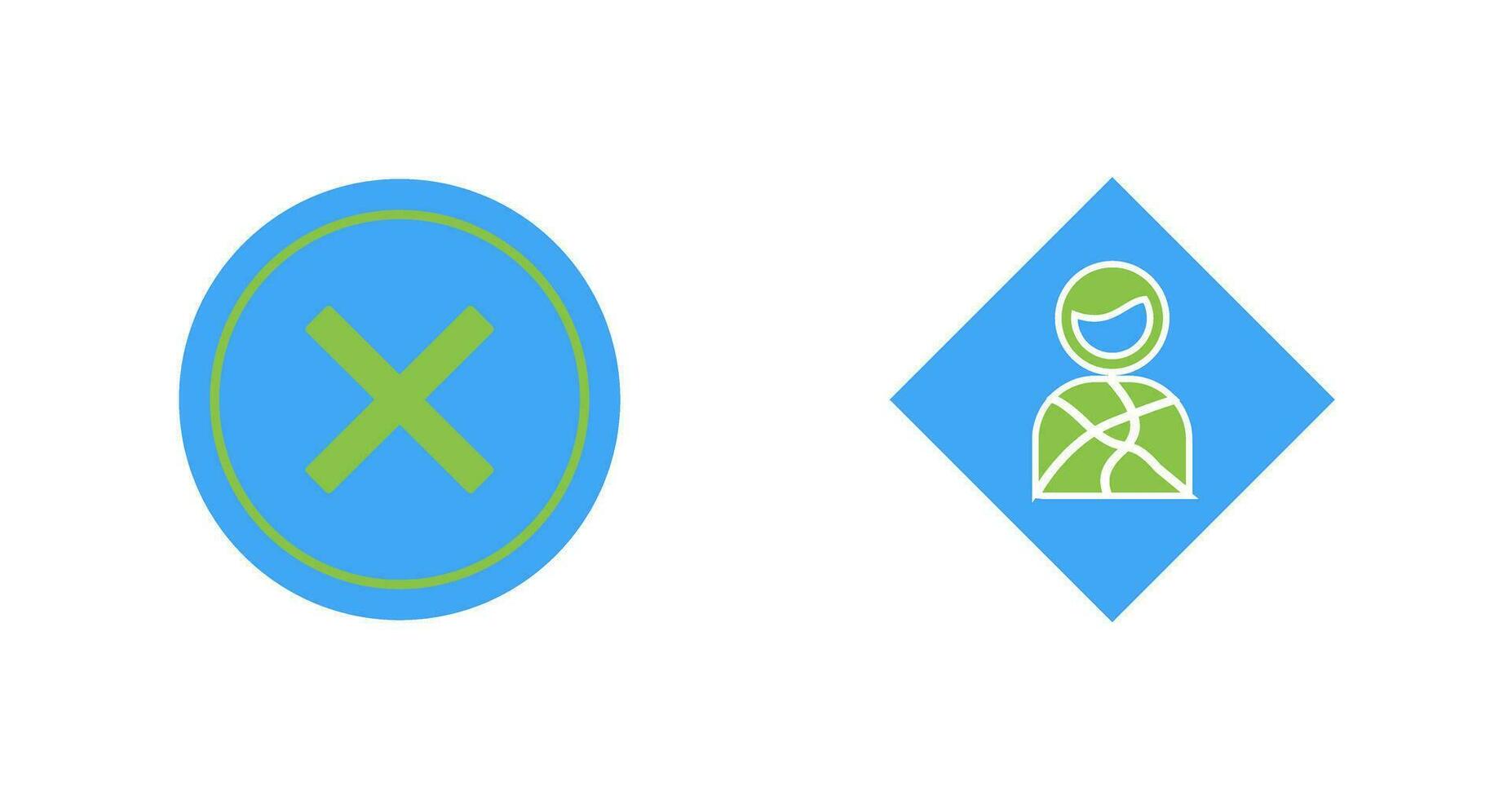 Do Not Cross And Health hazard  Icon vector