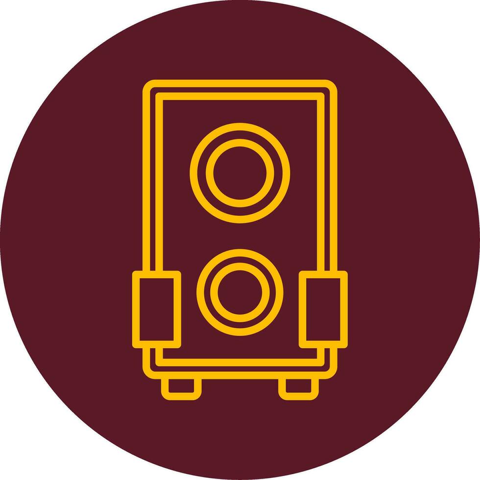 Subwoofer Vector Icon