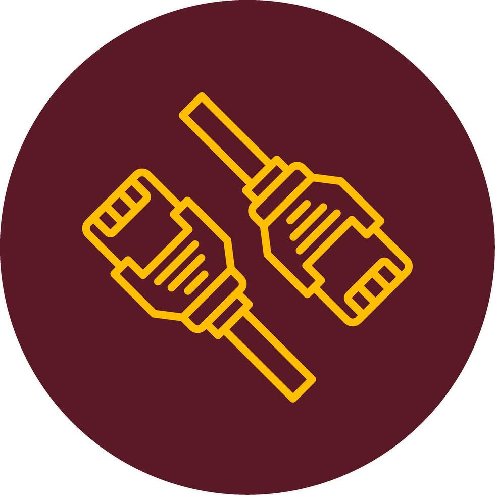 Network Cable Vector Icon