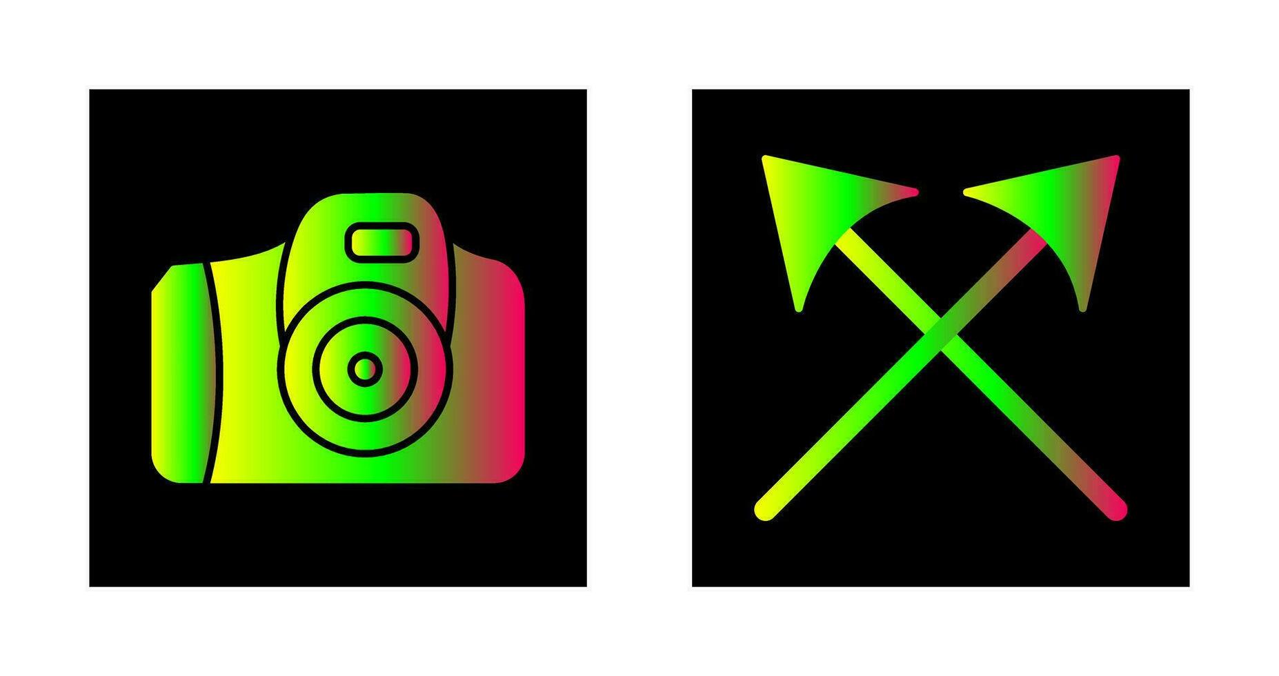 Camera and Arrows Icon vector