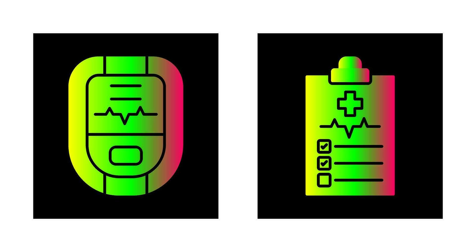 Oximeter and Medical Icon vector