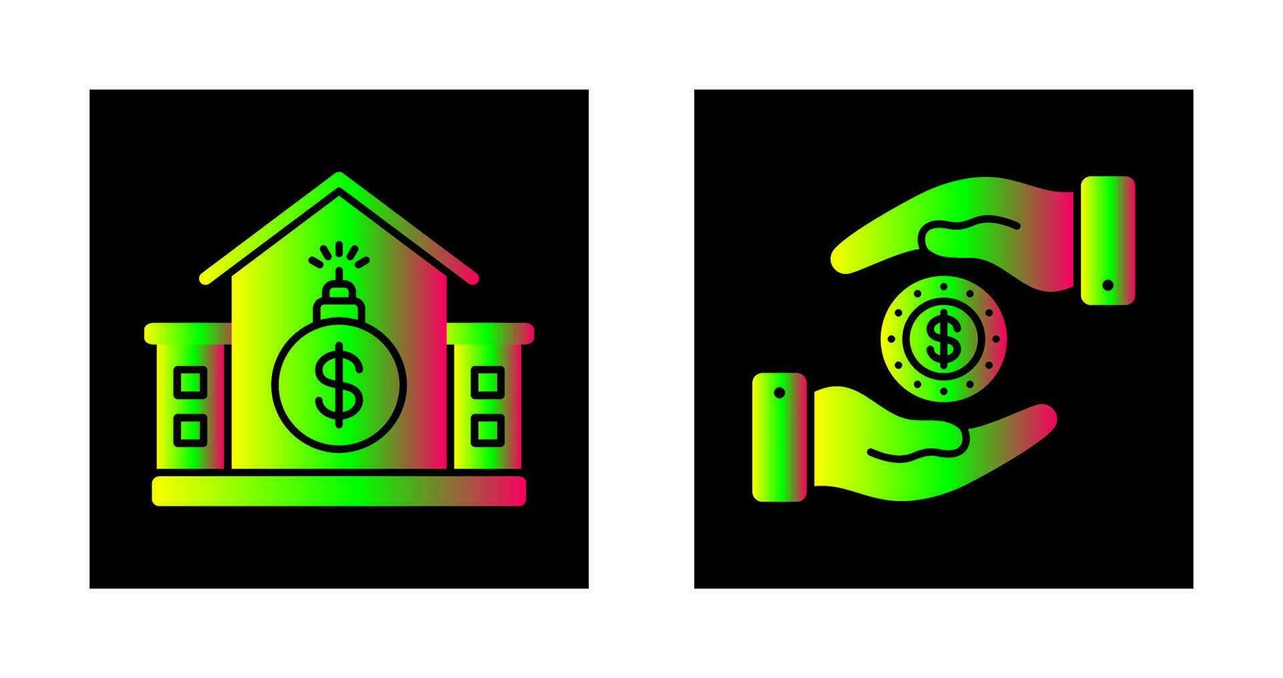 Debt and Allownce Icon vector