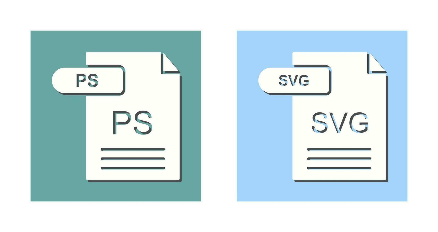 PS and SVG Icon vector