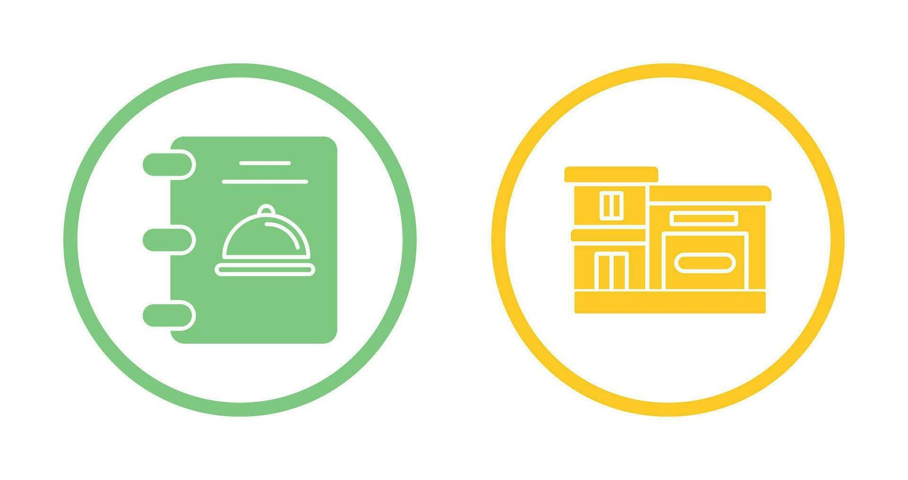 Menu and Restaurant Icon vector